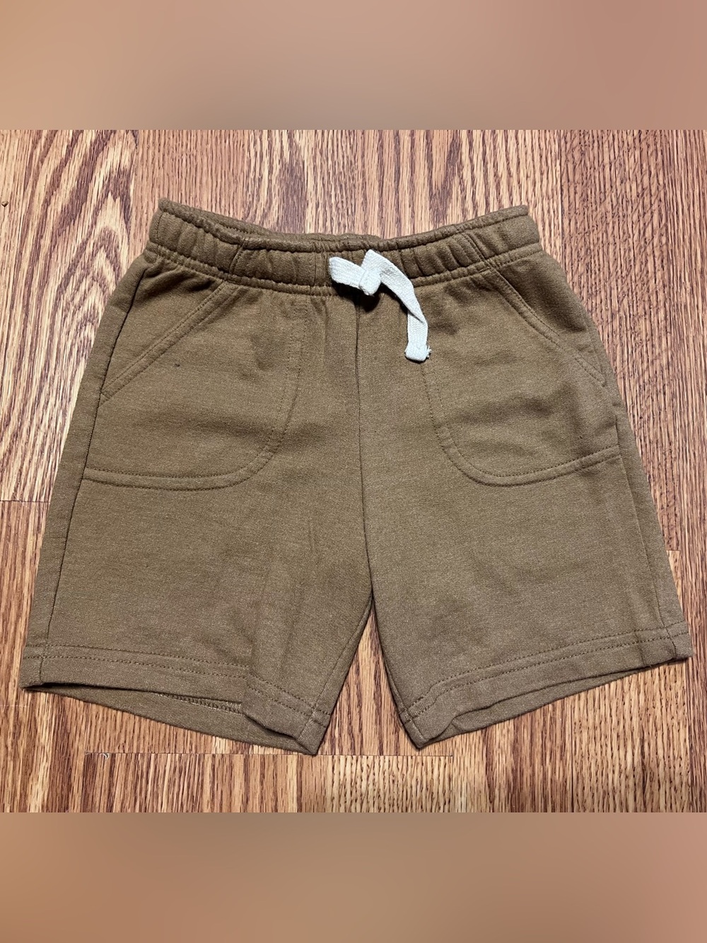 Cat & Jack tan Pull-On Shorts with Drawstring size 4t